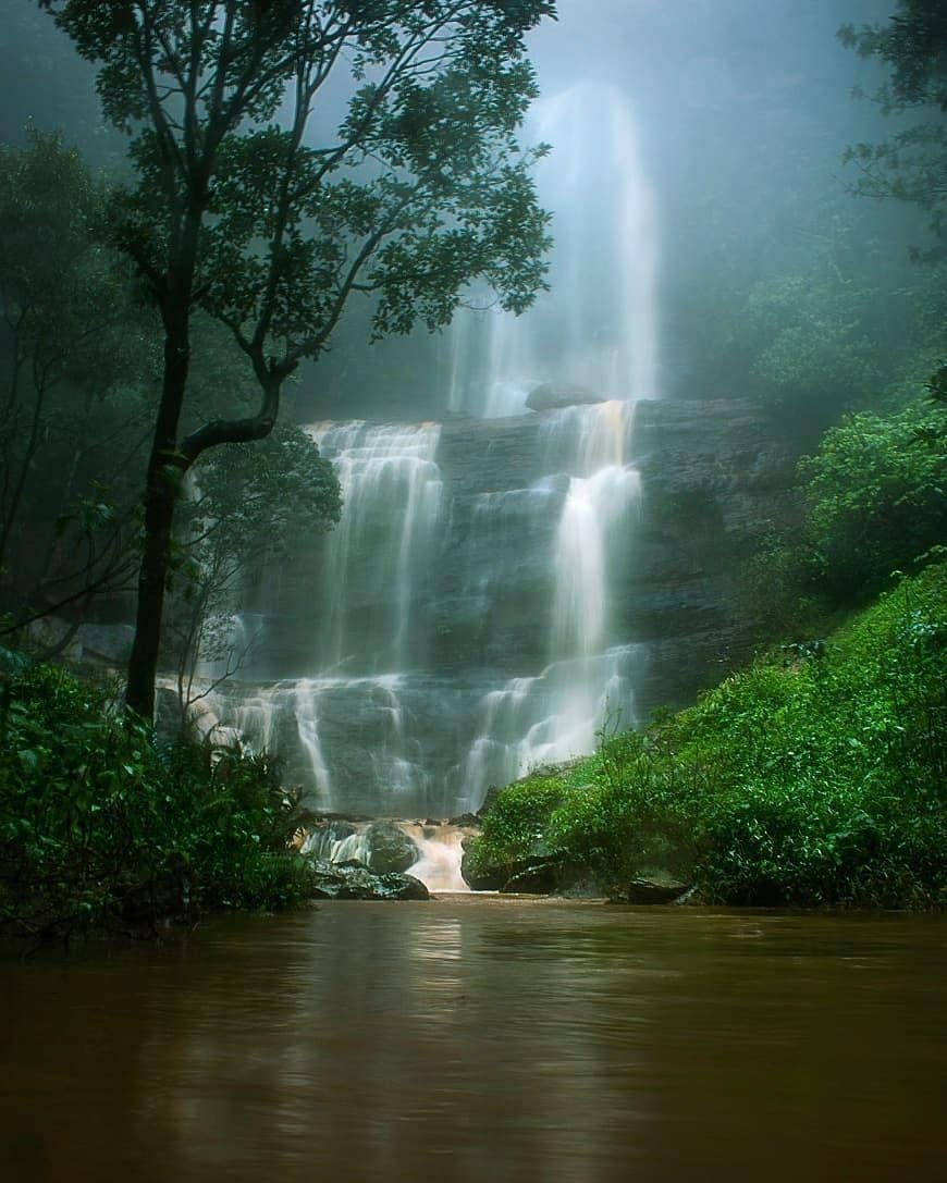 Jhari Buttermilk Falls, Chikmagalur