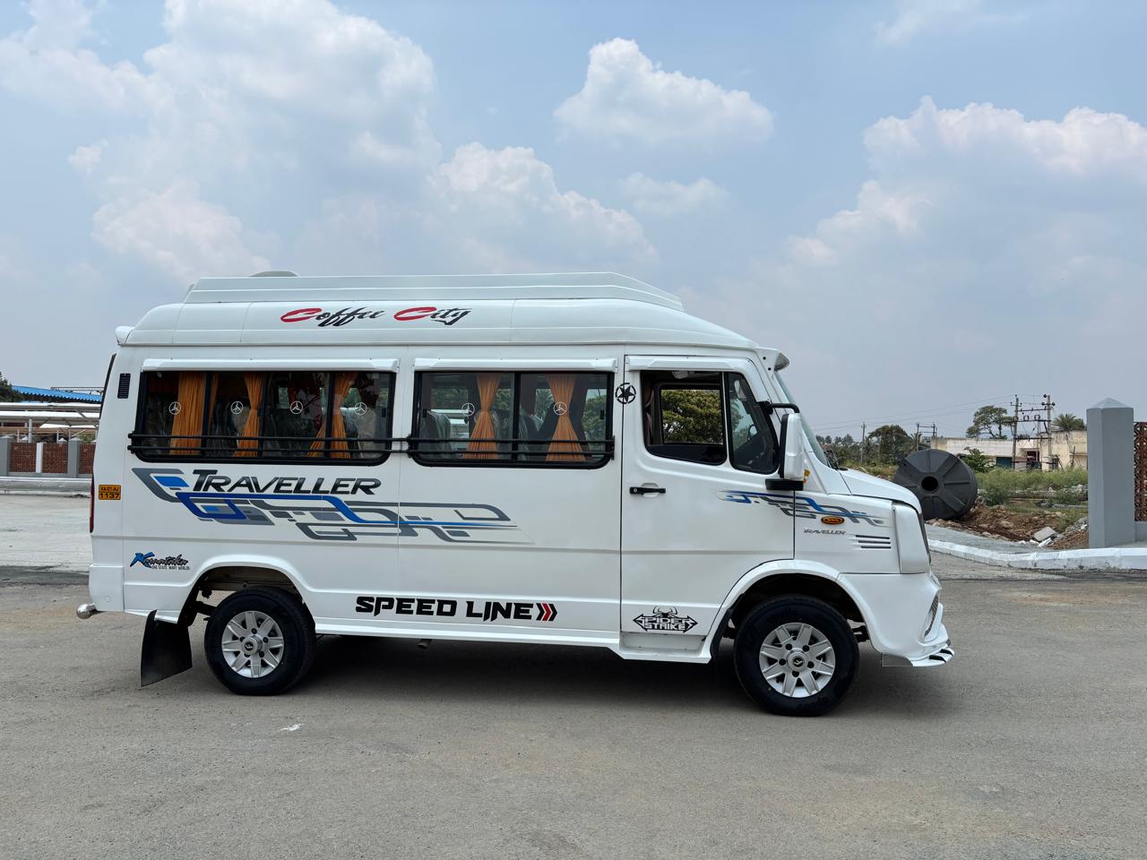 True Choice Travels tempo traveller fleet